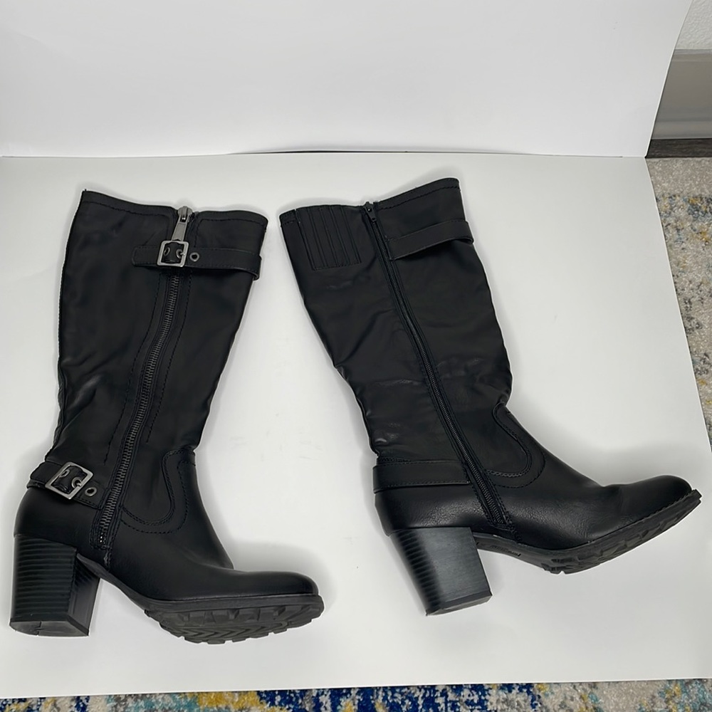 Mid calf boots